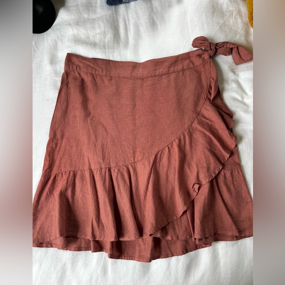 Free People wrap skirt